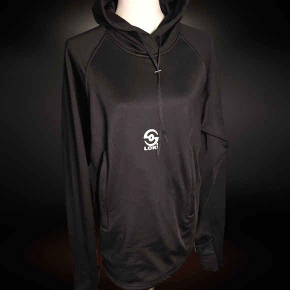Loki Performance Sweatshirt. Turns into a backpack.  Sleeves turn into MITTENS! - Picture 1 of 16